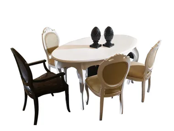 SOGNI D'AMORE - Extending oval wooden table by Barnini Oseo - view 2